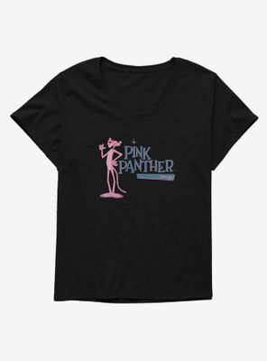 Pink Panther Vintage Womens T-Shirt Plus