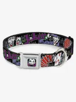 DC Comics The Joker Pose Cards Seatbelt Buckle Dog Collar