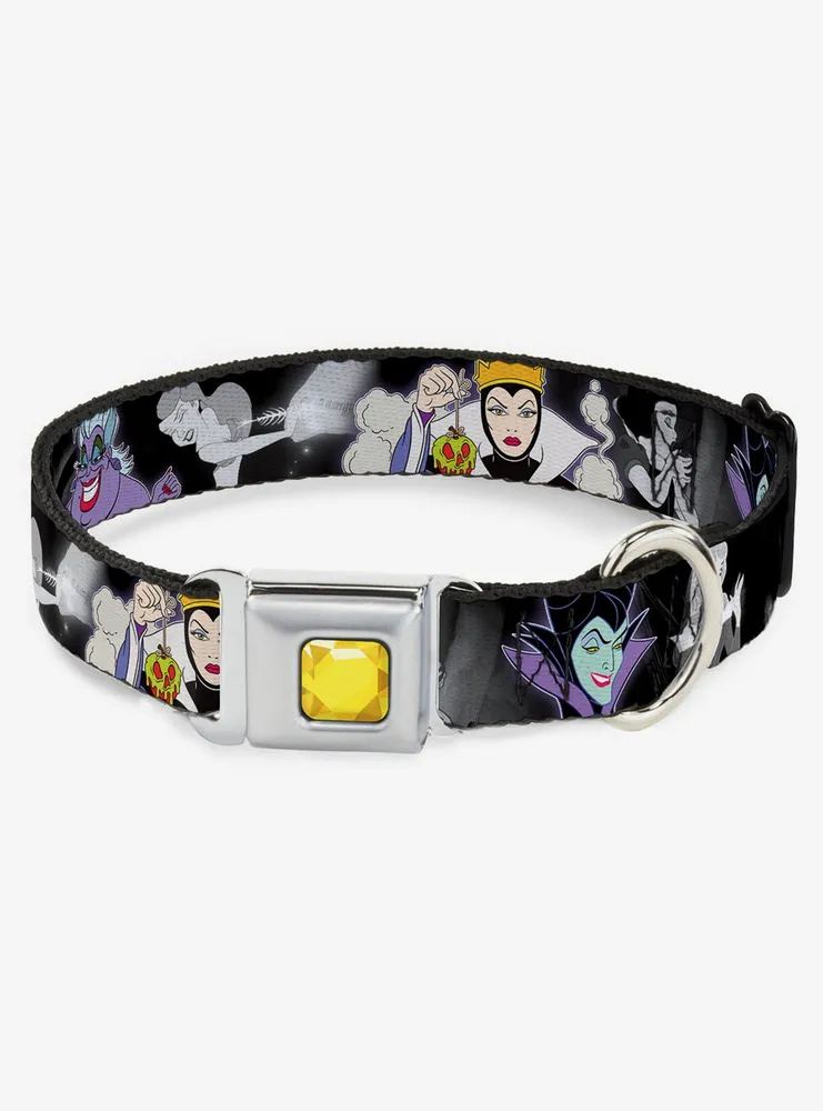 Disney Villains Hexing Scenes Seatbelt Buckle Dog Collar