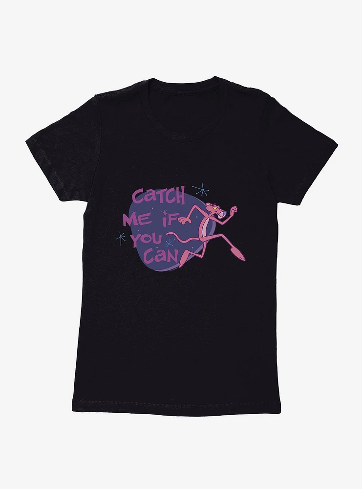 Pink Panther Catch Me If You Can Womens T-Shirt