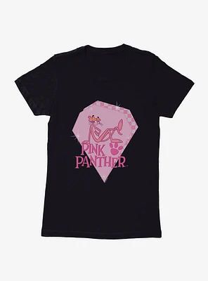 Pink Panther Diamond Womens T-Shirt