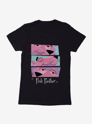 Pink Panther Face Tiles Womens T-Shirt