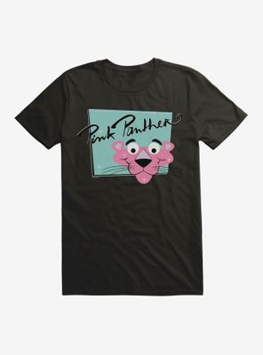 Pink Panther Cursive Smirk T-Shirt