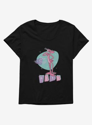 Pink Panther Shine Bright Womens T-Shirt Plus
