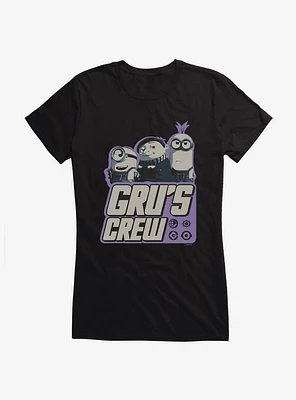 Minions Rise Of Gru Crew Girls T-Shirt