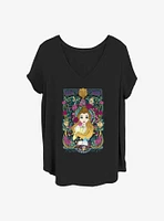 Disney Beauty and the Beast Belle Veau Girls T-Shirt Plus