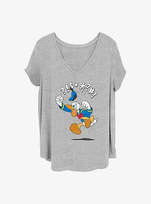 Disney Donald Duck Mad Girls T-Shirt Plus