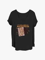 Disney Hocus Pocus Binx and Book Girls T-Shirt Plus