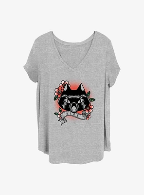 Disney Hocus Pocus Binx Cat Girls T-Shirt Plus