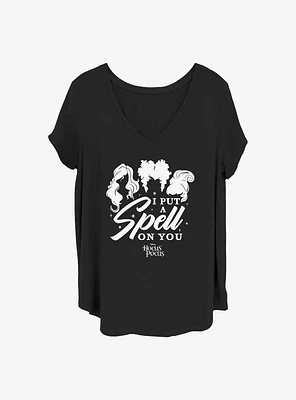 Disney Hocus Pocus I Put A Spell On You Girls T-Shirt Plus