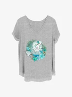 Disney The Little Mermaid Ariel Under Sea Girls T-Shirt Plus