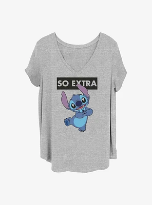 Disney Lilo & Stitch So Extra Girls T-Shirt Plus