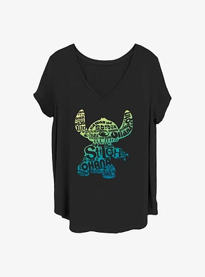 Disney Lilo & Stitch Fill Girls T-Shirt Plus