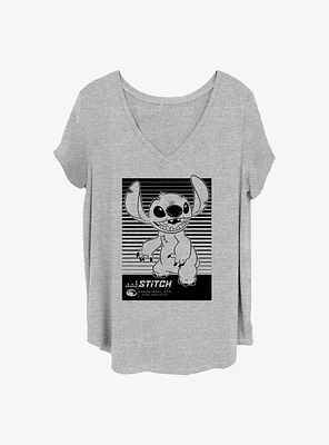 Disney Lilo & Stitch Liner Girls T-Shirt Plus