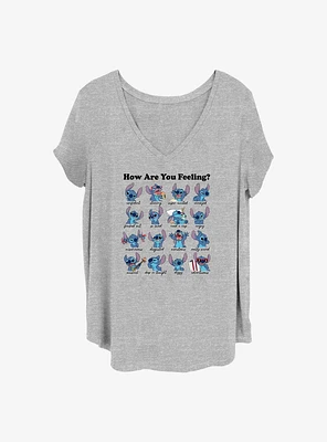 Disney Lilo & Stitch Moods of Girls T-Shirt Plus