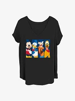 Disney Mickey Mouse Bro Time Girls T-Shirt Plus