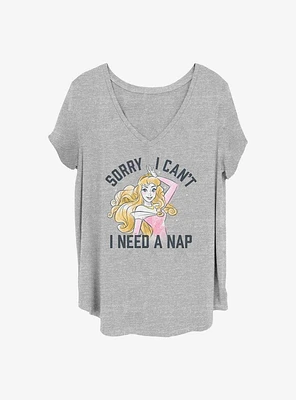 Disney Sleeping Beauty Aurora Need A Nap Girls T-Shirt Plus