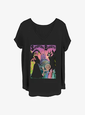 Disney Sleeping Beauty Poster Girls T-Shirt Plus