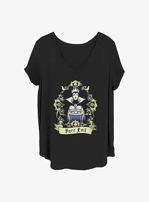 Disney Villains Pure Evil Queen Girls T-Shirt Plus
