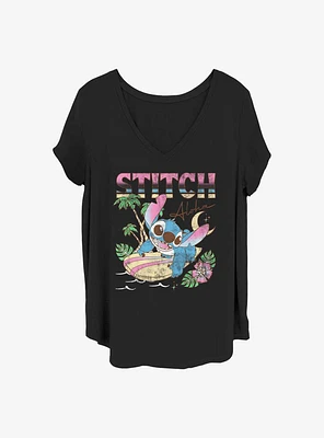 Disney Lilo & Stitch Aloha Girls T-Shirt Plus