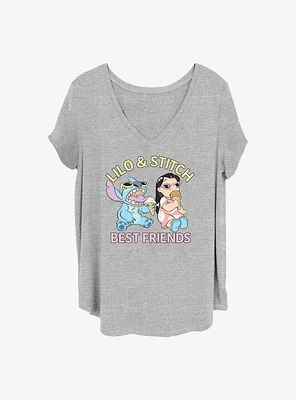Disney Lilo & Stitch Best Friends Girls T-Shirt Plus