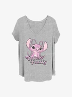 Disney Lilo & Stitch Fluffy Angel Girls T-Shirt Plus