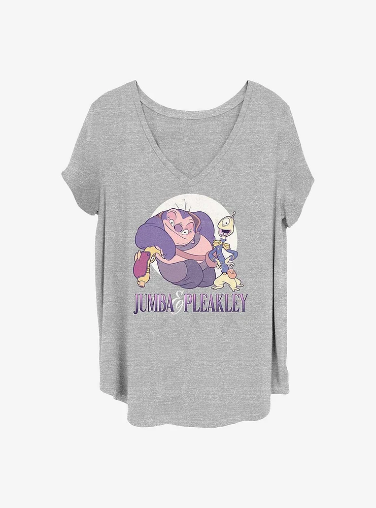 Disney Lilo & Stitch Jumba and Pleakley Girls T-Shirt Plus