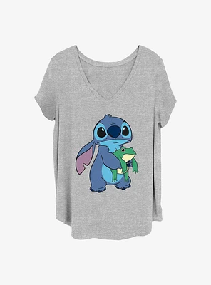 Disney Lilo & Stitch Froggie Girls T-Shirt Plus