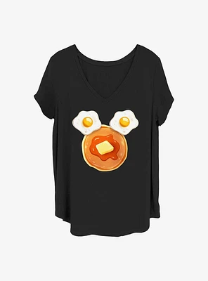 Disney Mickey Mouse Breakfast At Mickey's Girls T-Shirt Plus