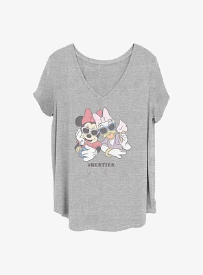 Disney Minnie Mouse & Daisy Duck Besties Girls T-Shirt Plus