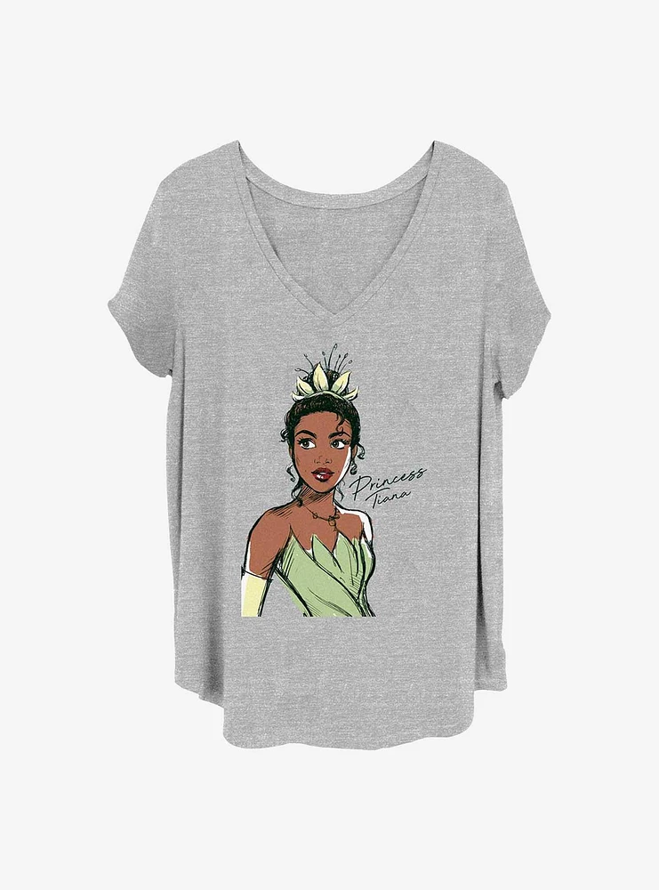 Disney the Princess and Frog Fashion Tiana Girls T-Shirt Plus