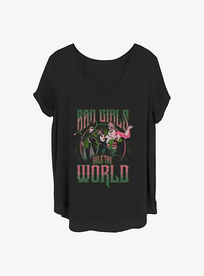 Disney Villains Bad Girls Rule T-Shirt Plus