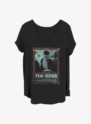 Stranger Things 11th Hour Girls T-Shirt Plus