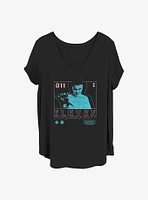 Stranger Things Eleven Infographic Girls T-Shirt Plus