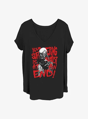 Stranger Things Vecna Your Suffering Girls T-Shirt Plus