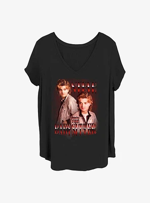 Stranger Things Steve The Babysitter Girls T-Shirt Plus