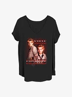 Stranger Things Steve The Babysitter Girls T-Shirt Plus