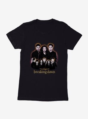 Twilight Breaking Dawn Group Womens T-Shirt