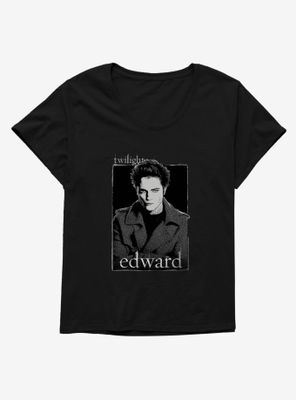 Twilight Edward Illustration Womens T-Shirt Plus