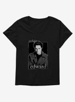 Twilight Edward Illustration Womens T-Shirt Plus