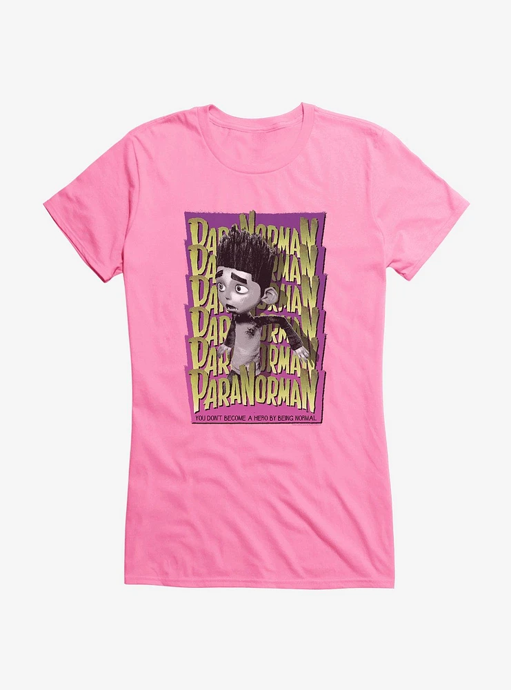Paranorman Hero Stack Girls T-Shirt