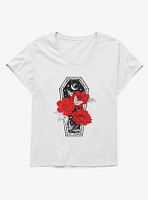 Celestial Floral Coffin Girls T-Shirt Plus