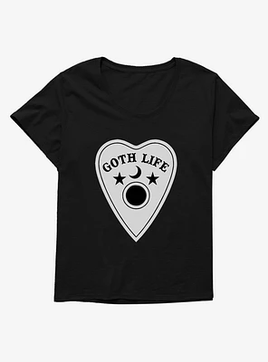 Goth Life Spirit Cursor Girls T-Shirt Plus