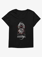 Mystical Rose Art Girls T-Shirt Plus