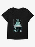 Cryptids Yeti Party Girls T-Shirt Plus