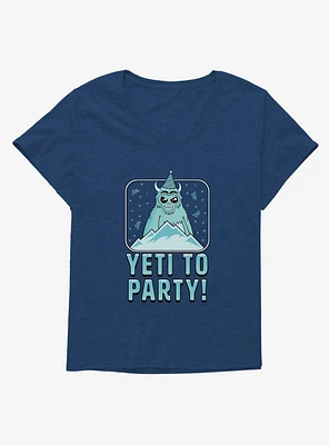 Cryptids Yeti Party Girls T-Shirt Plus