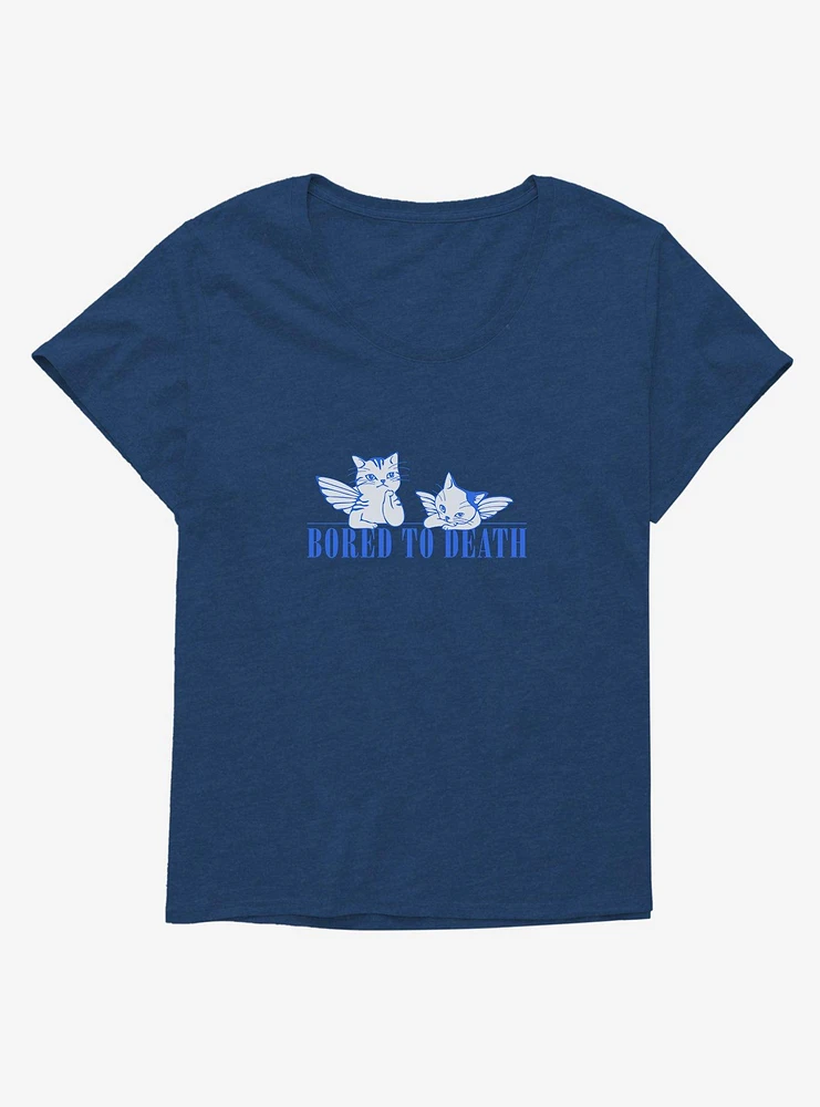 Cats Bored 2 Death Girls T-Shirt Plus
