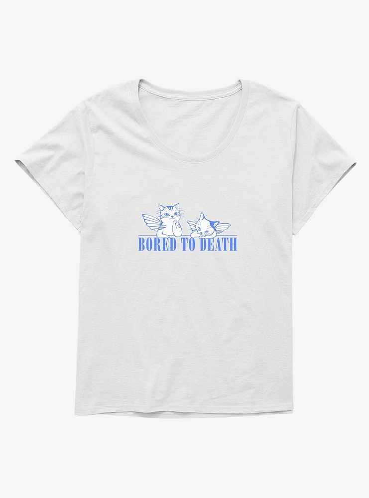 Cats Bored 2 Death Girls T-Shirt Plus