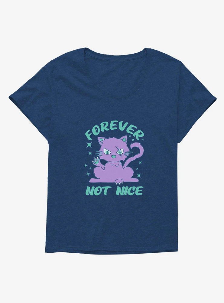 Cats Not Nice Girls T-Shirt Plus