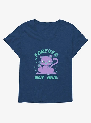 Cats Not Nice Girls T-Shirt Plus